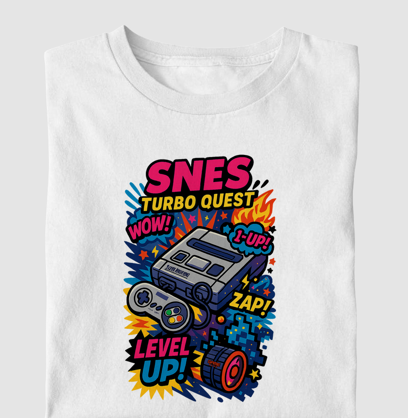 Console Vetor SNES Turbo Quest Level Up