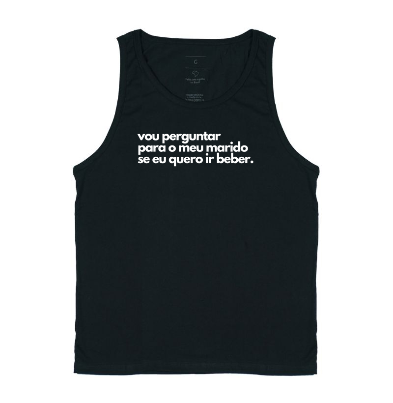 Vou perguntar para o meu marido