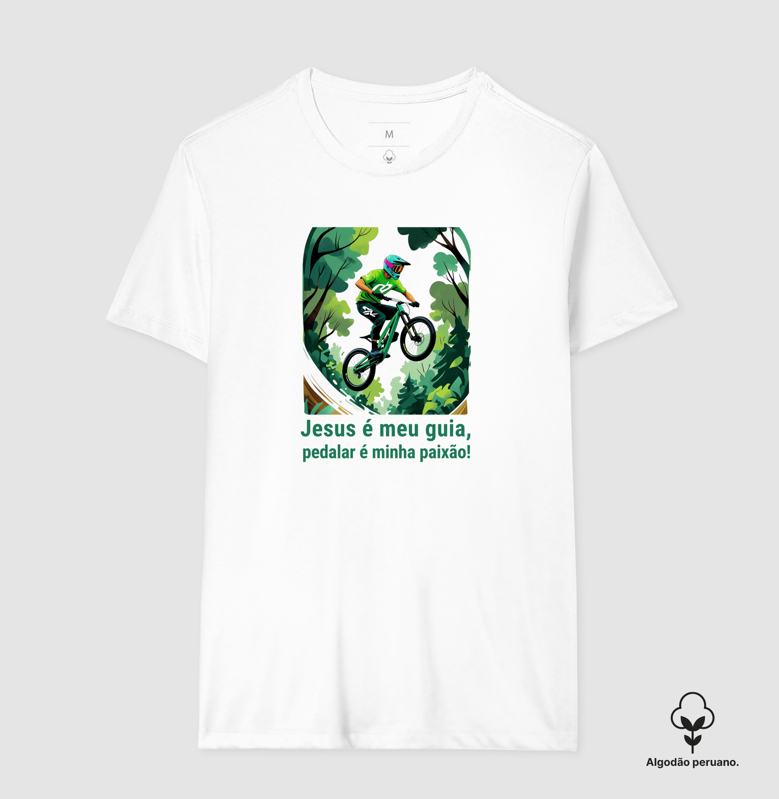 Jesus é meu guia, pedalar é minha paixão!