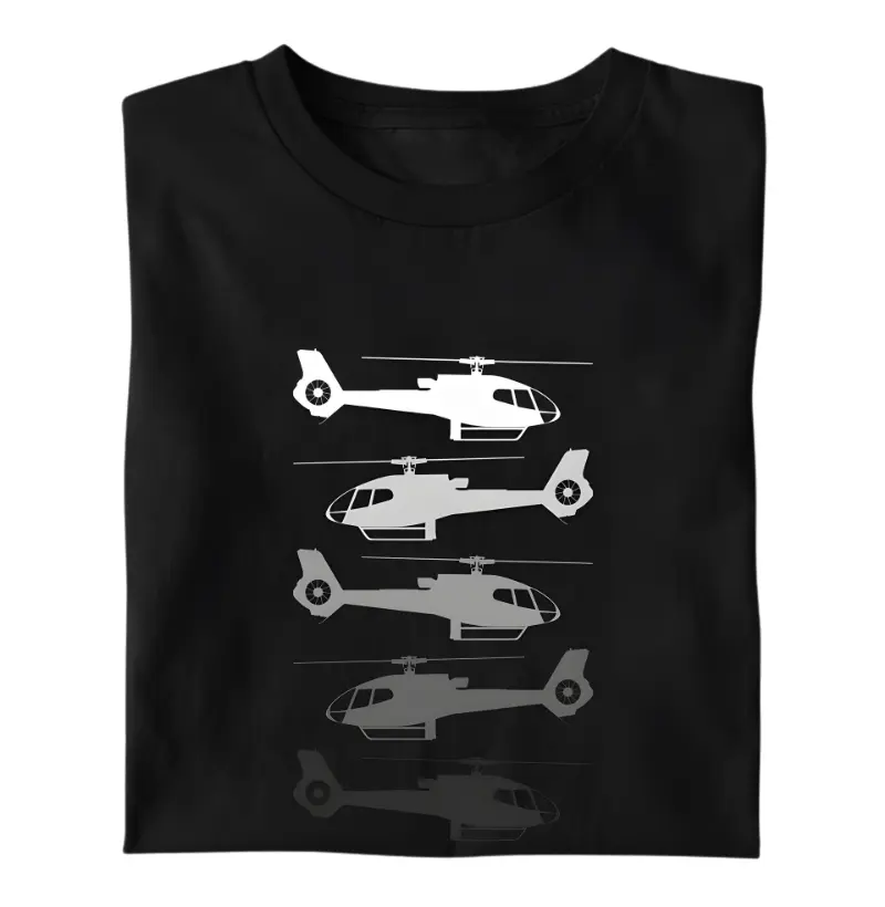 Five Copters - Gradient Gray