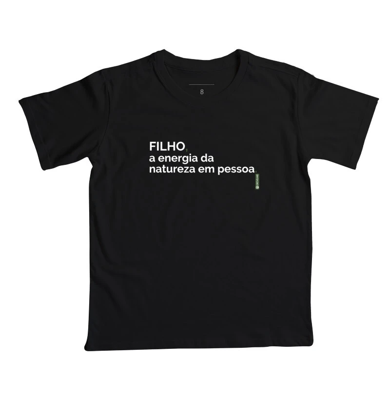 CAMISETA INFANTIL FILHO NATUREZA