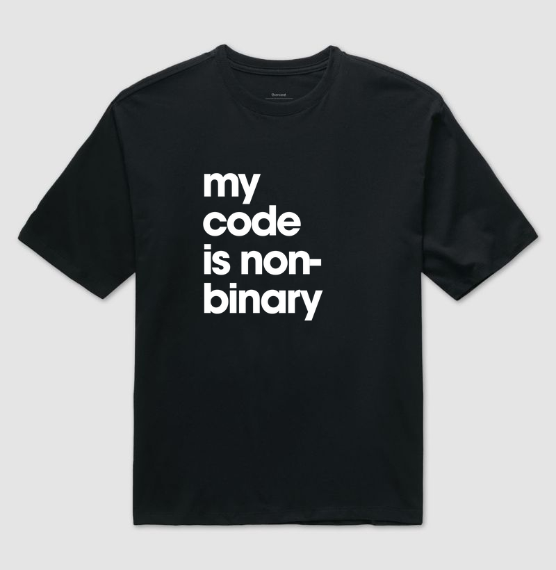 My code is non-binary