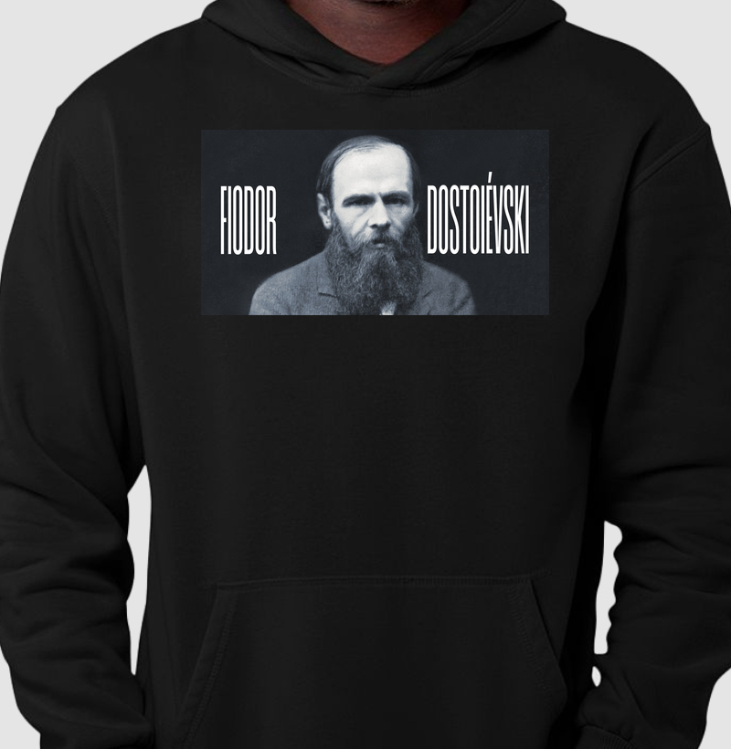 Moletom Fiodor Dostoiévski