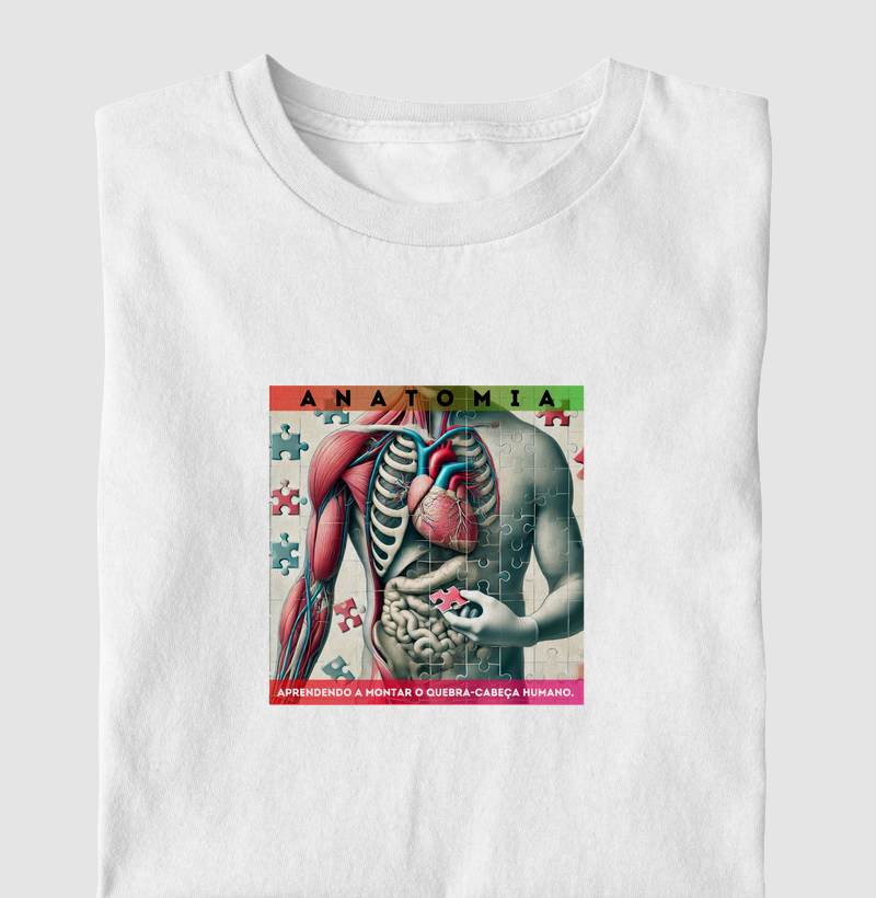 Camiseta "Anatomia Puzzle" 