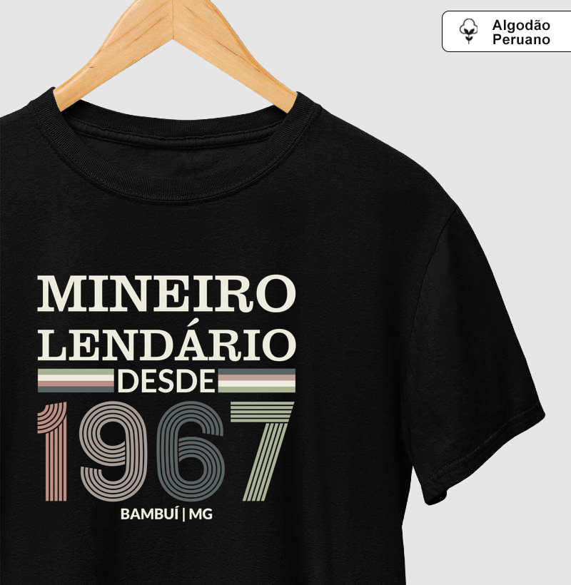 Mineiro Lendário desde 1967 | Para personalizar 👉ANTES DA COMPRA👈 chame no WhatsApp