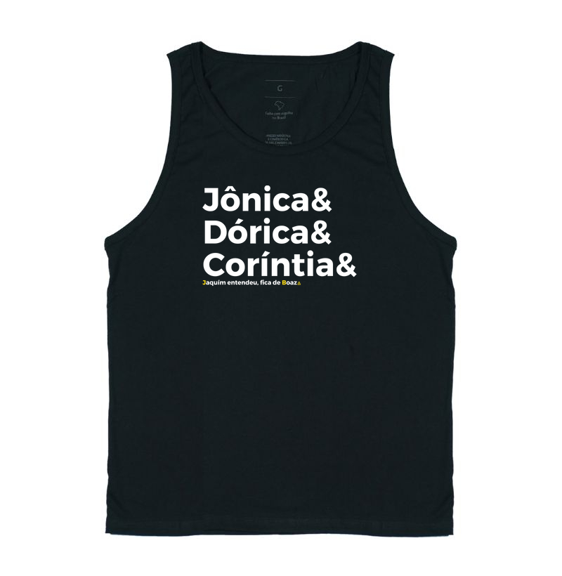 Camiseta Regata Fica de Boaz - Mr. GADU