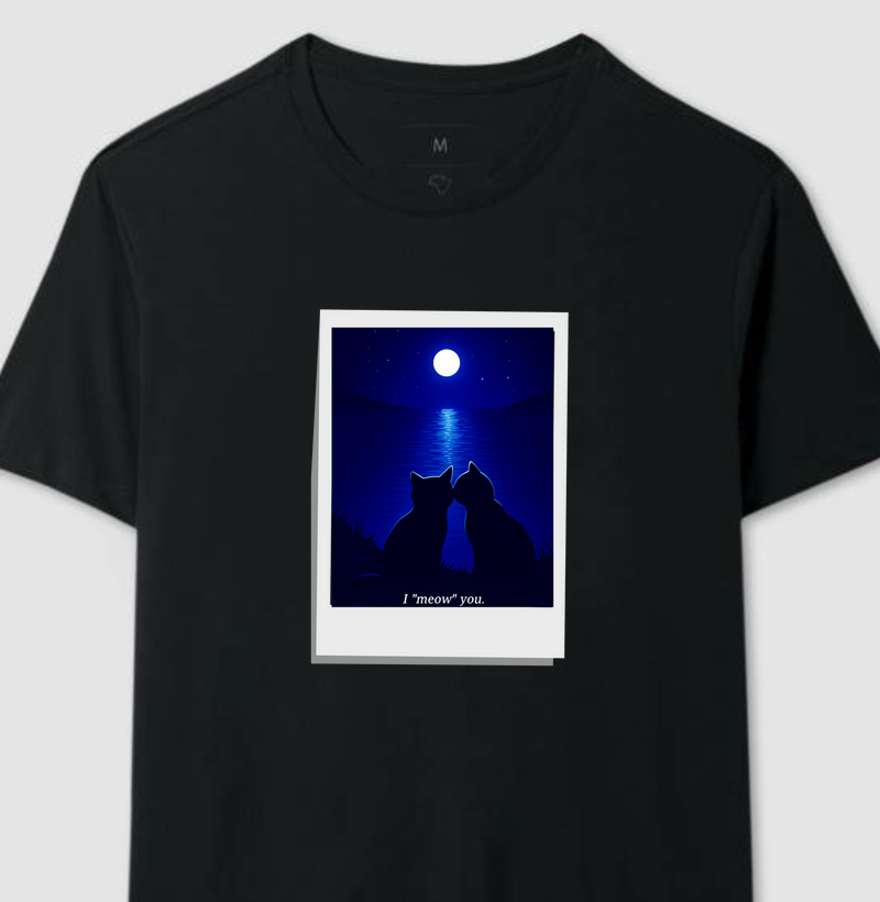 Camiseta I MEOW YOU