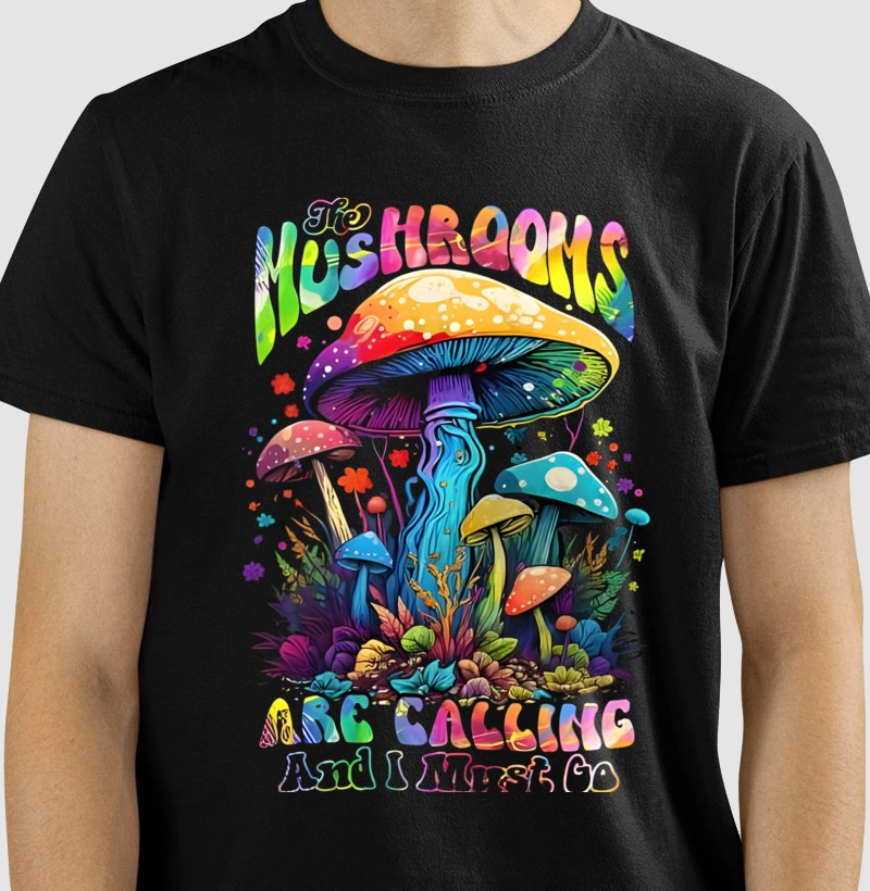 The mushroons are calling and I must go
