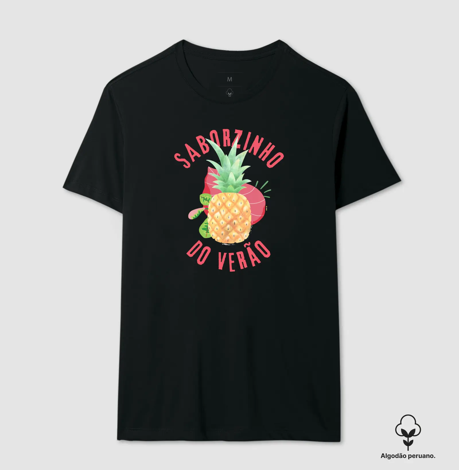 Camiseta Algodão Peruano Saborzinho do Verão