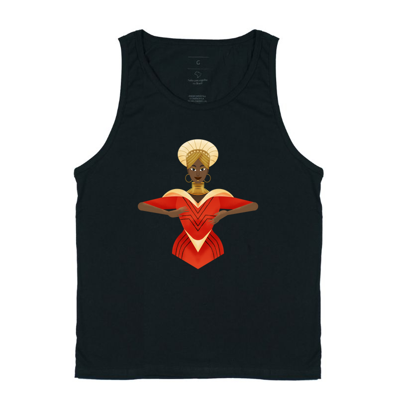 Camiseta Original Afrofuturista Mulher Maravilha