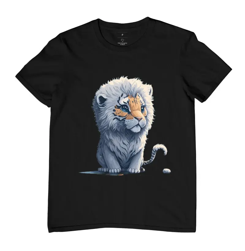 Camiseta Leãozinho Branco
