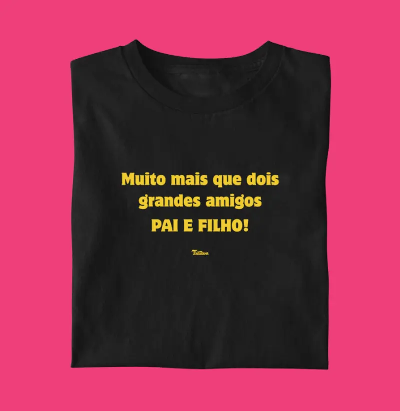 Camiseta "Pai e filho"