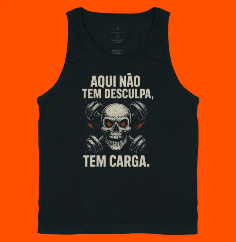 Aqui não tem desculpa, tem carga. 