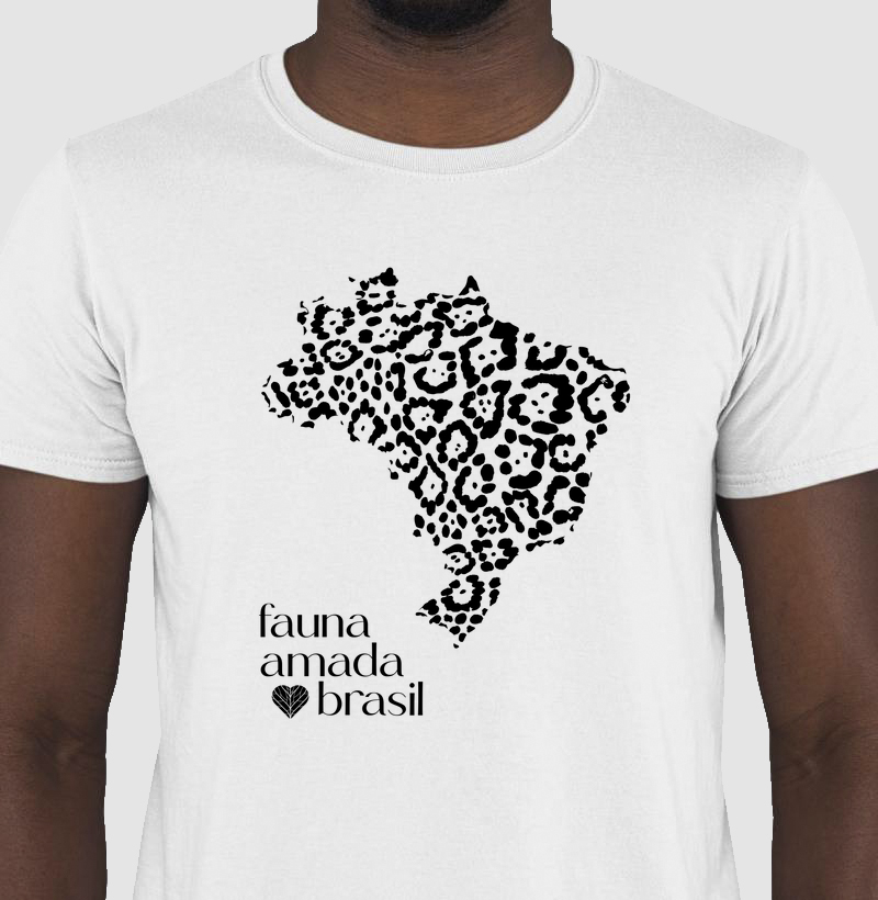 CAMISETA FAUNA AMADA BRASIL