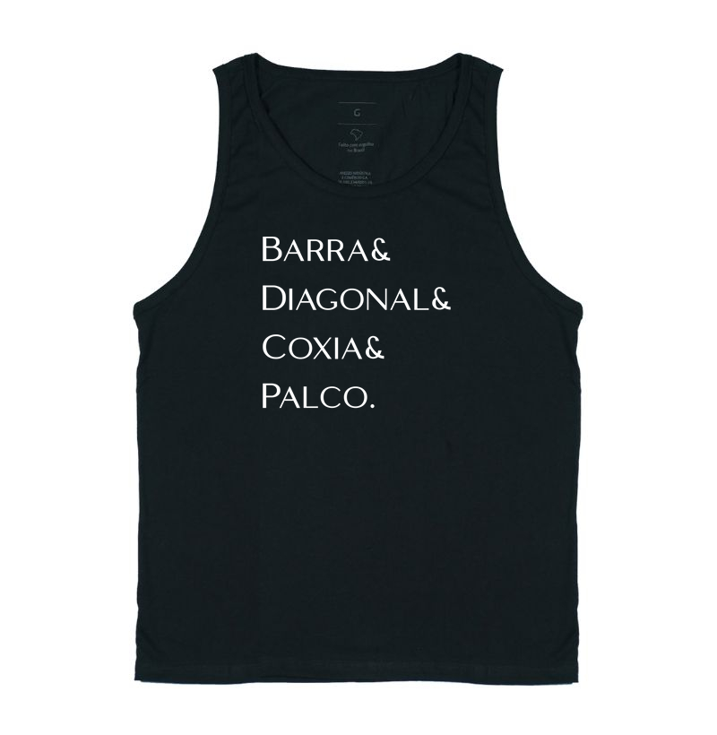 Barra & Diagonal & Coxia & Palco