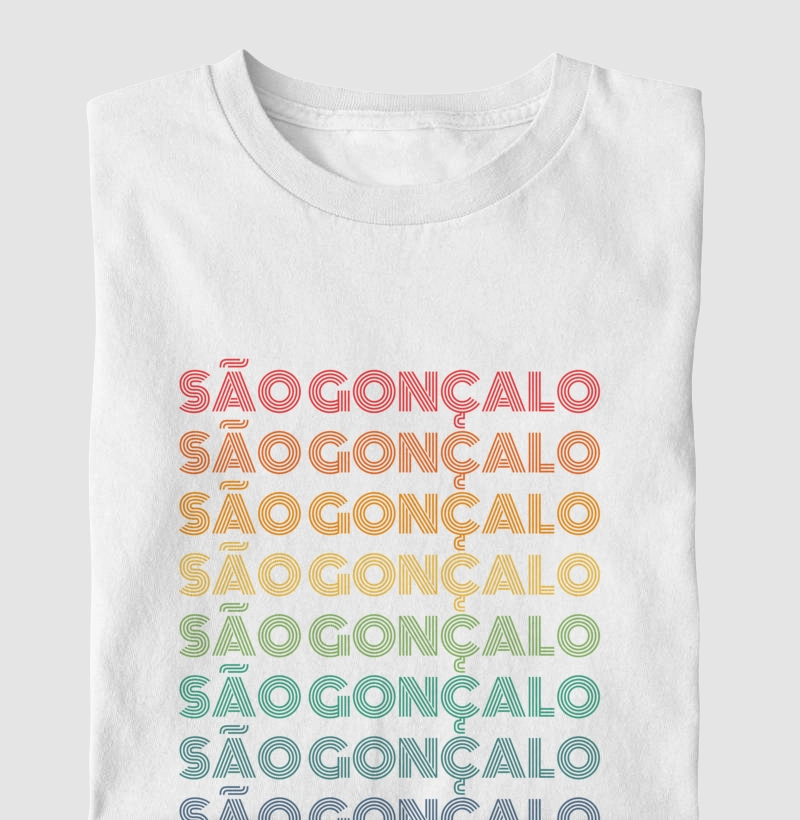 São Gonçalo Letreiro Retrô