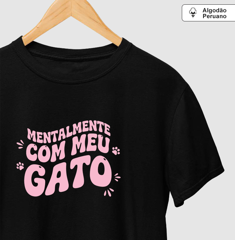 Mentalmente com meu gato