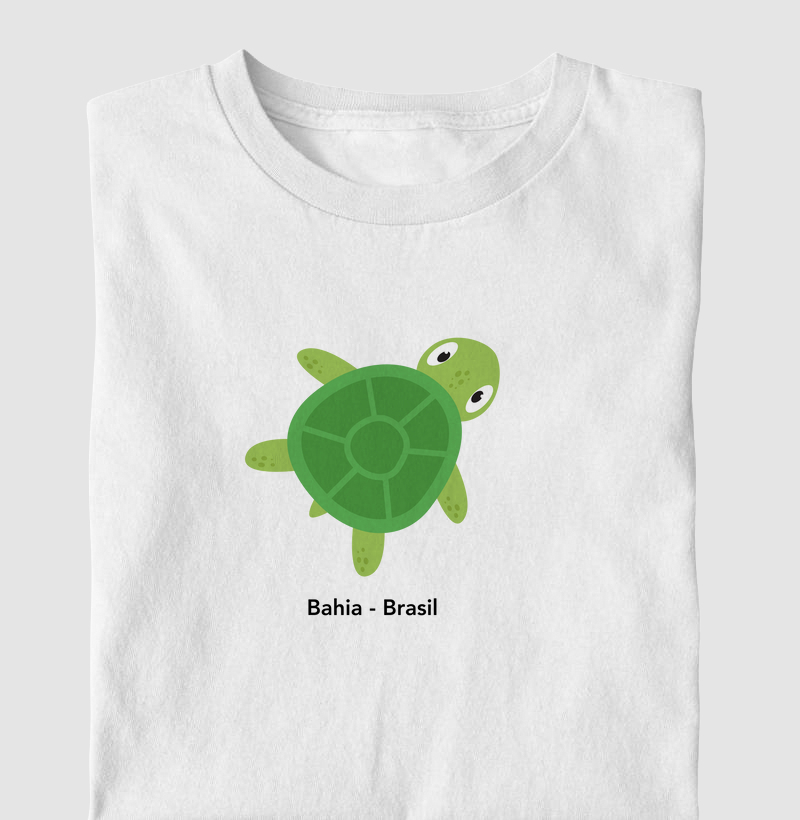 Camiseta Infantil Tartaruga