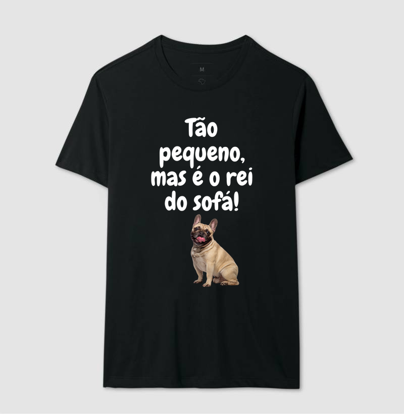Tão pequeno, mas é o rei do sofá!
