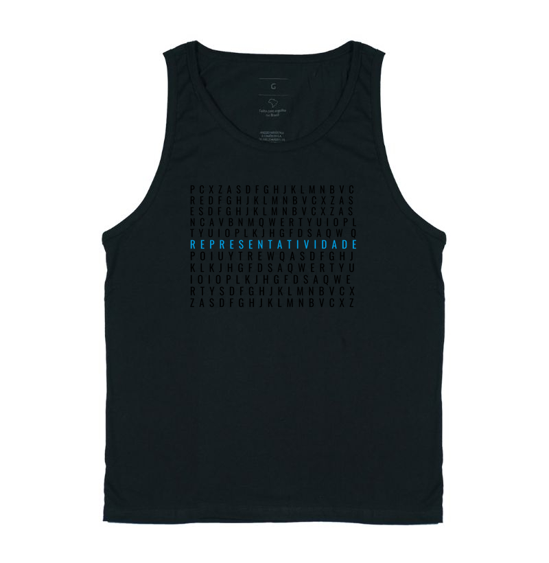 Camiseta Caça Palavras - Representatividade