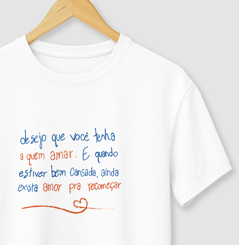 Camiseta Frejat - Amor para Recomeçar
