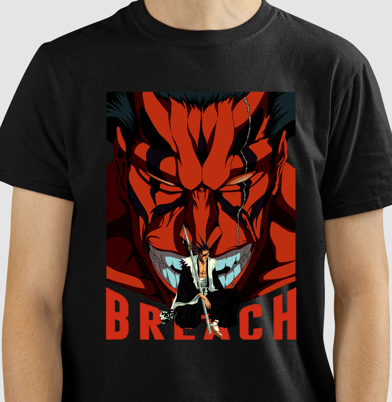 Camiseta Kenpachi Zaraki – Bankai (Bleach)