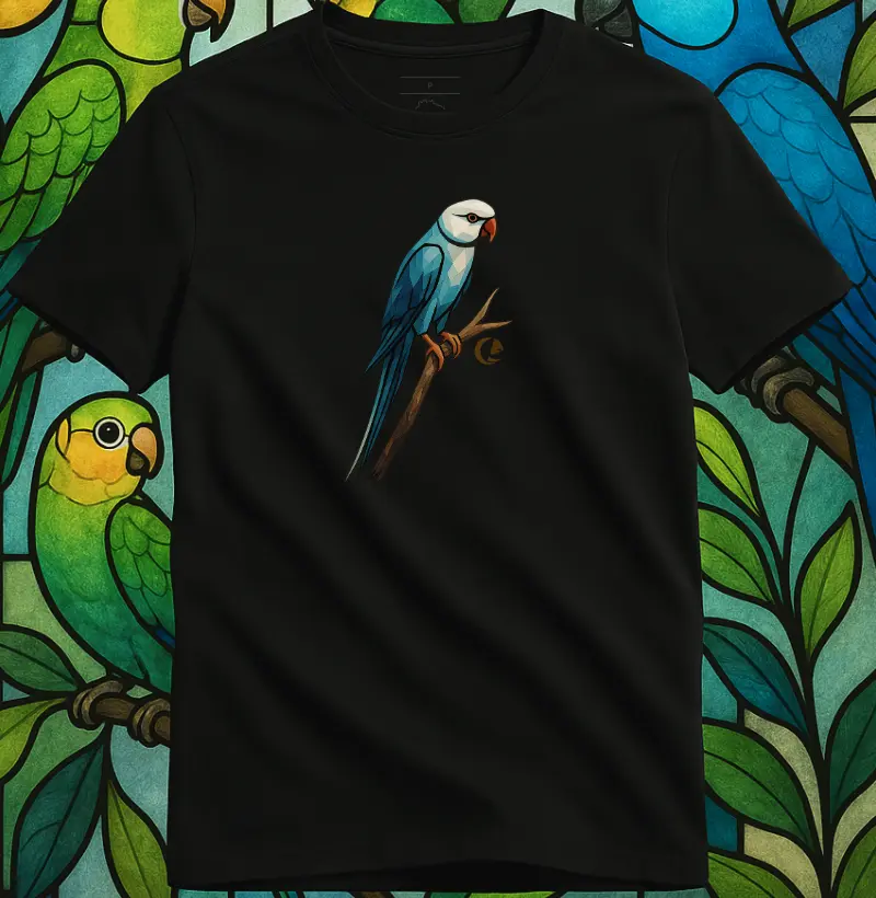 Camiseta Ringneck Cleartail Vitral