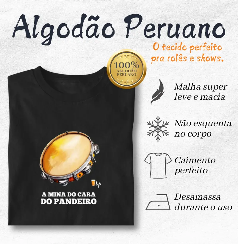 A mina do cara do pandeiro