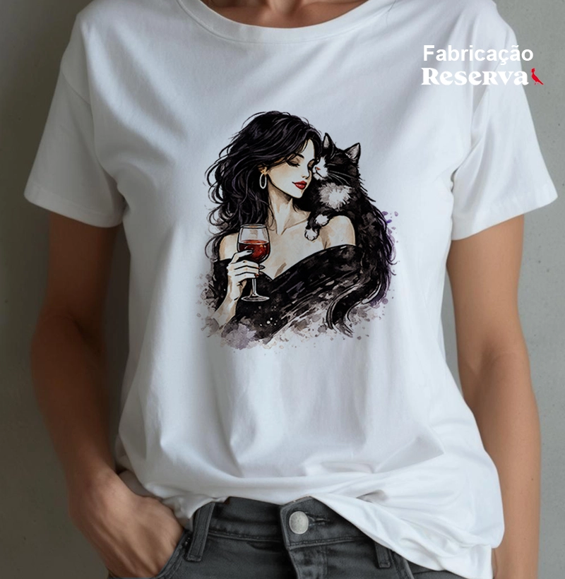 Just wine and my cat