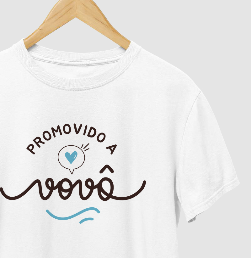 Camiseta Promovido à Vovô