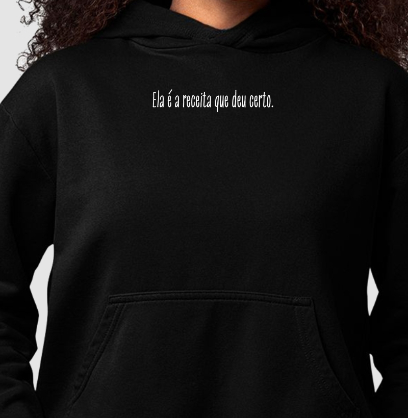 Ela é a receita que deu certo.