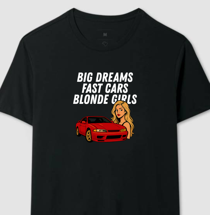Big Dreams, Fast Cars, Blonde Girls🌹👱🏻‍♀️