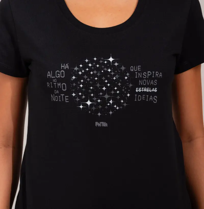 T-SHIRT "NOITE" / LUA DE ESTRELAS