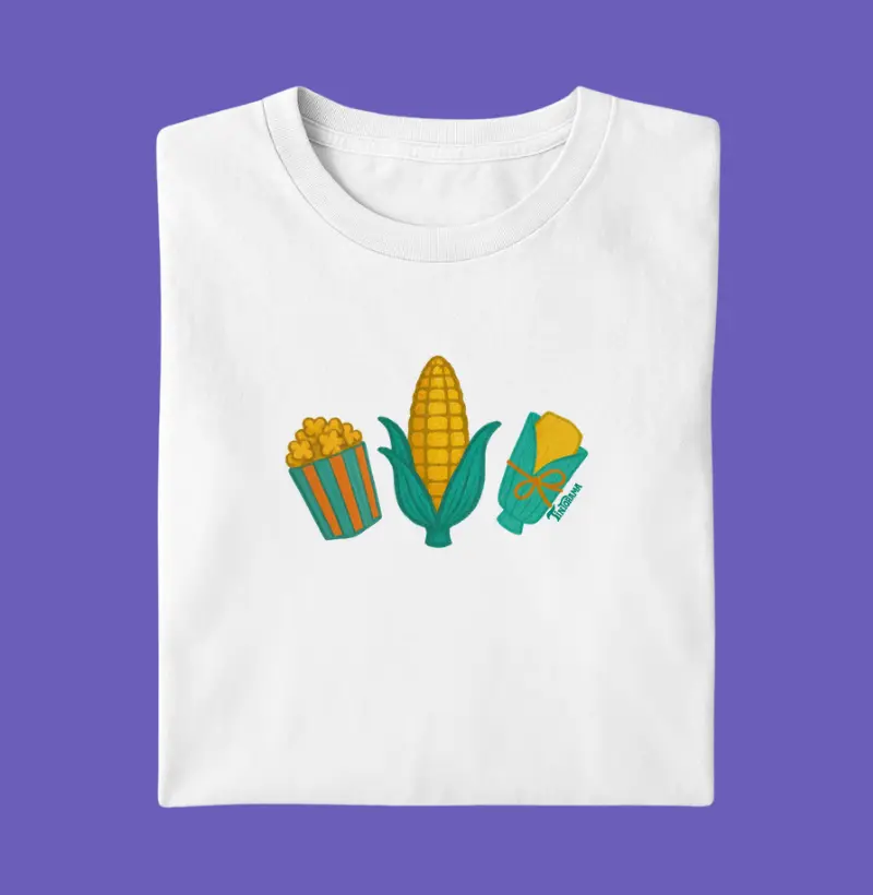 Camiseta "Milhos"
