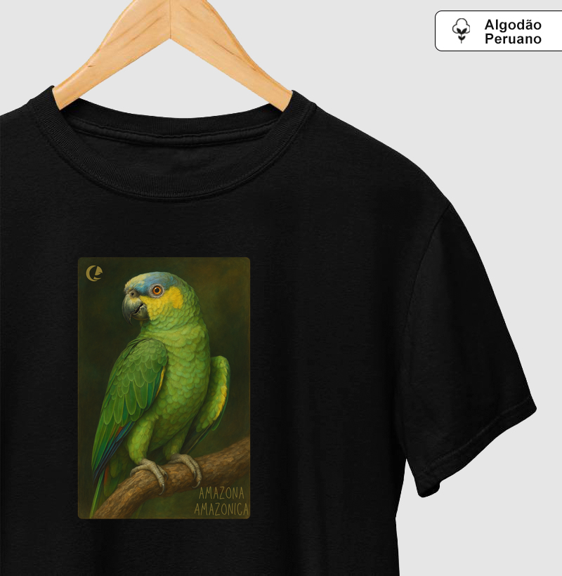 Camiseta Algodão Peruano - Amazona Amazonica