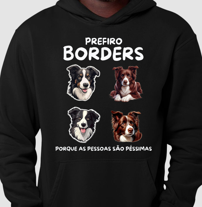 Prefiro Borders, porque as pessoas são péssimas