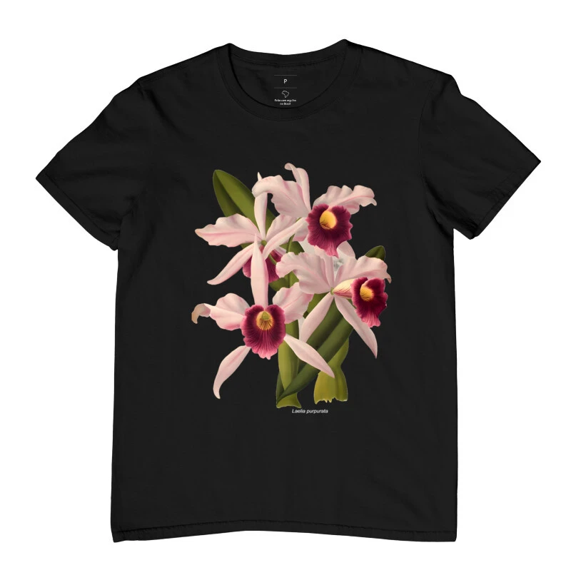 Camiseta Brasilaelia purpurata t-shirt