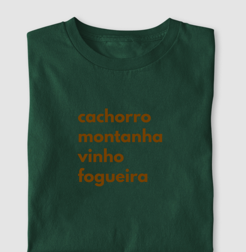 cachorro montanha vinho fogueira