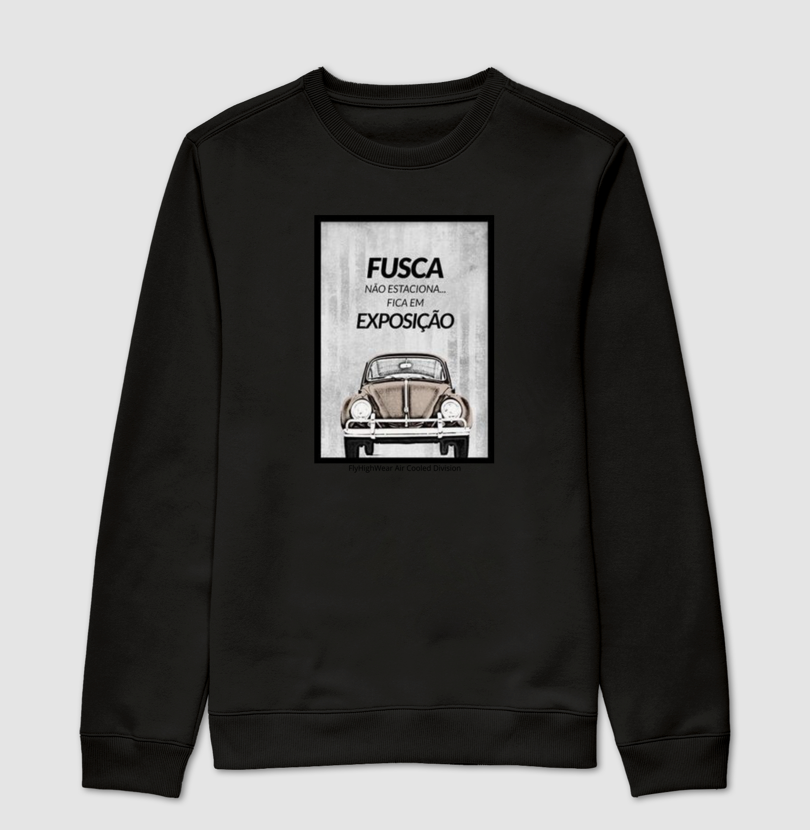 Fusca não estaciona... Fica em exposição!
