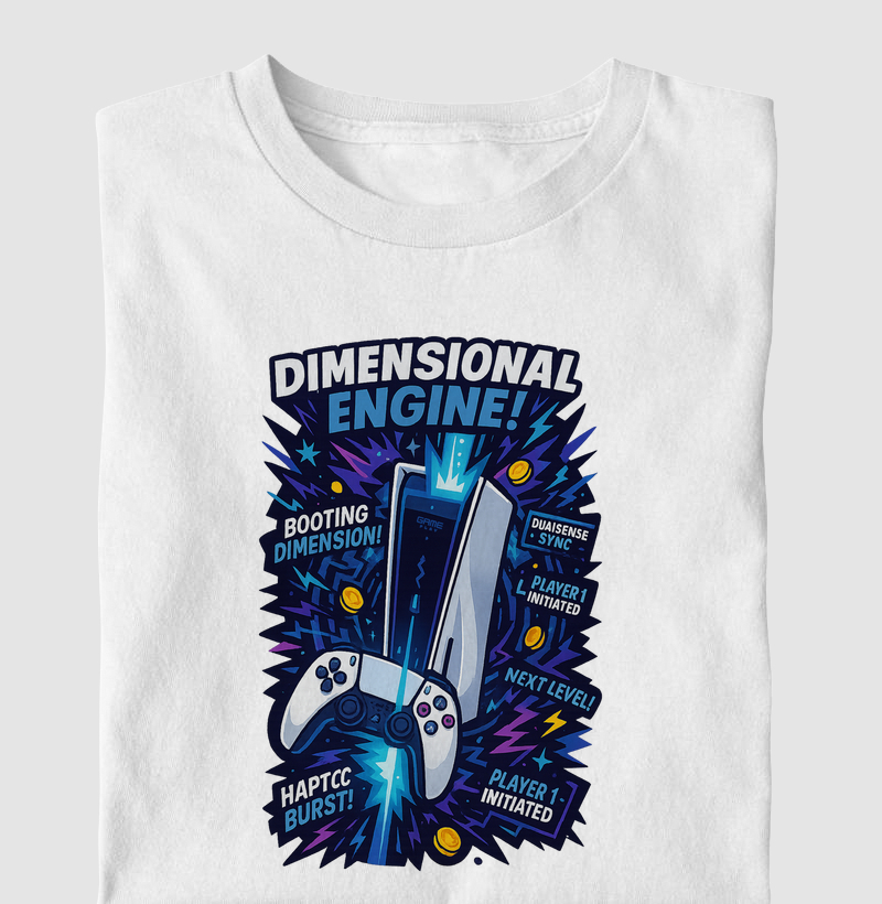 Console Vetor PS5 Dimensional Engine