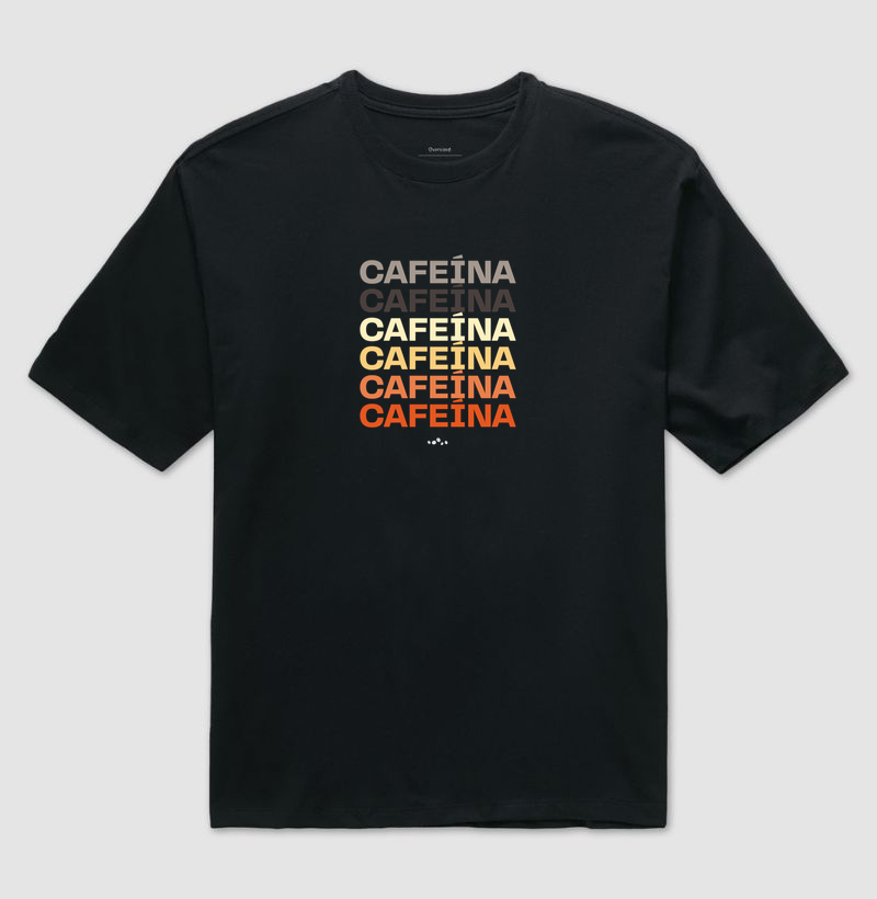 t-shirt Cafeína 