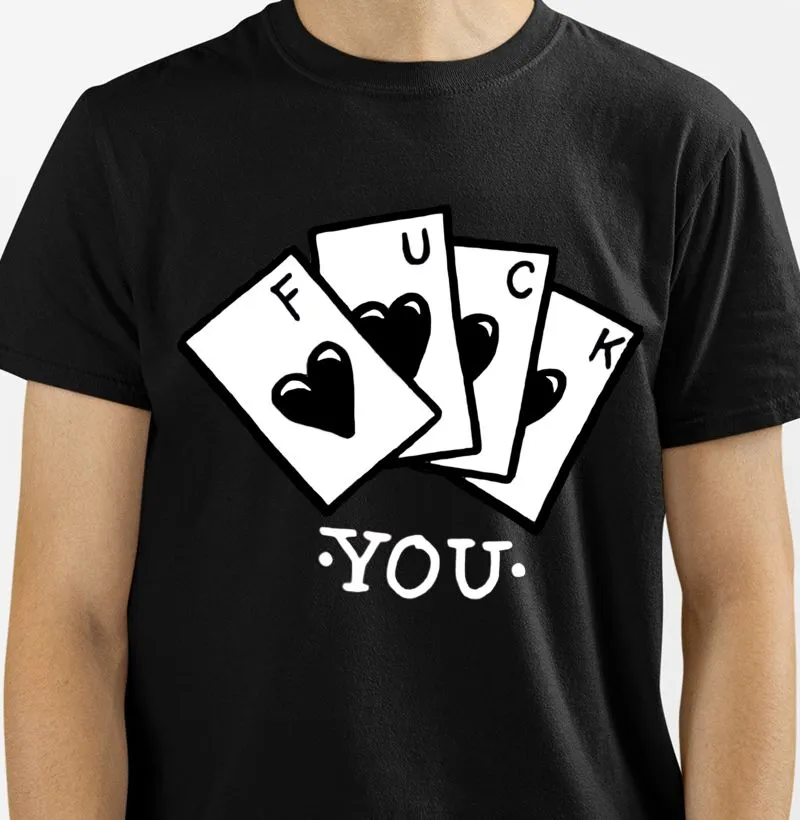 Cartas F.u.c.k you white