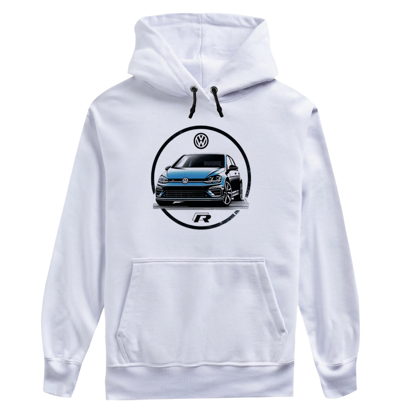 Moleton Hoodie VW Golf R Bluejazz