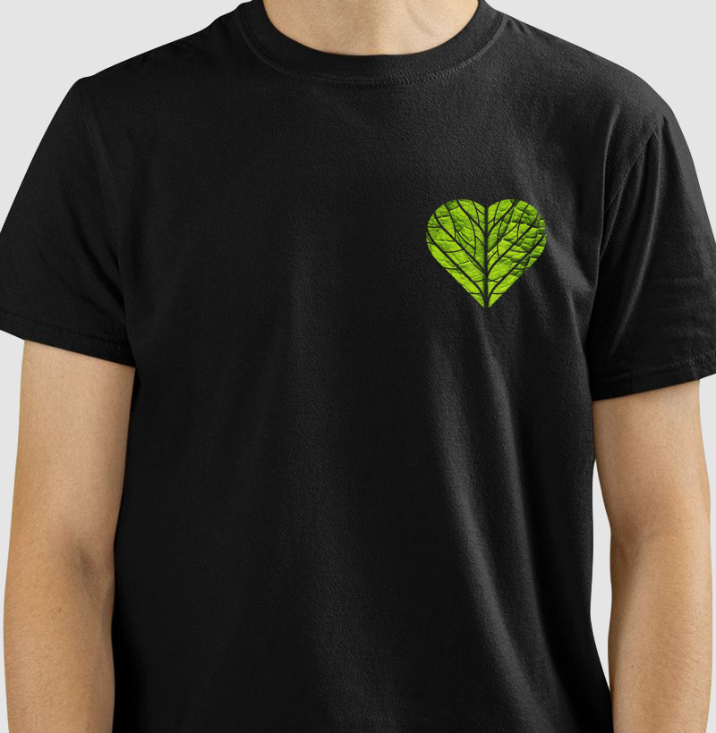 CAMISETA CORAÇÃO AMATLÂNTICA