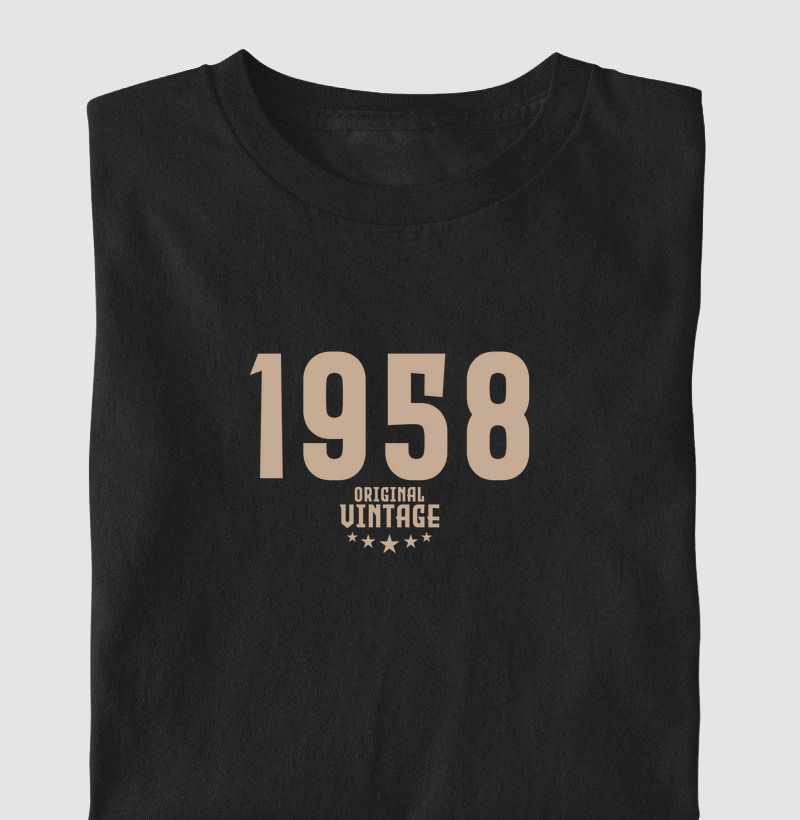 Original vintage 1958