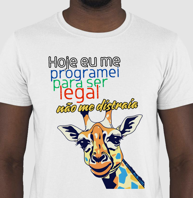 Hoje me programei pra ser legal