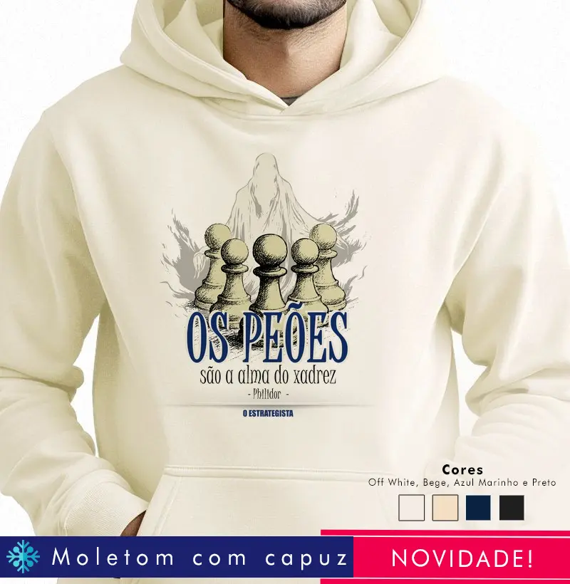 Os peões são a alma do xadrez - Philidor
