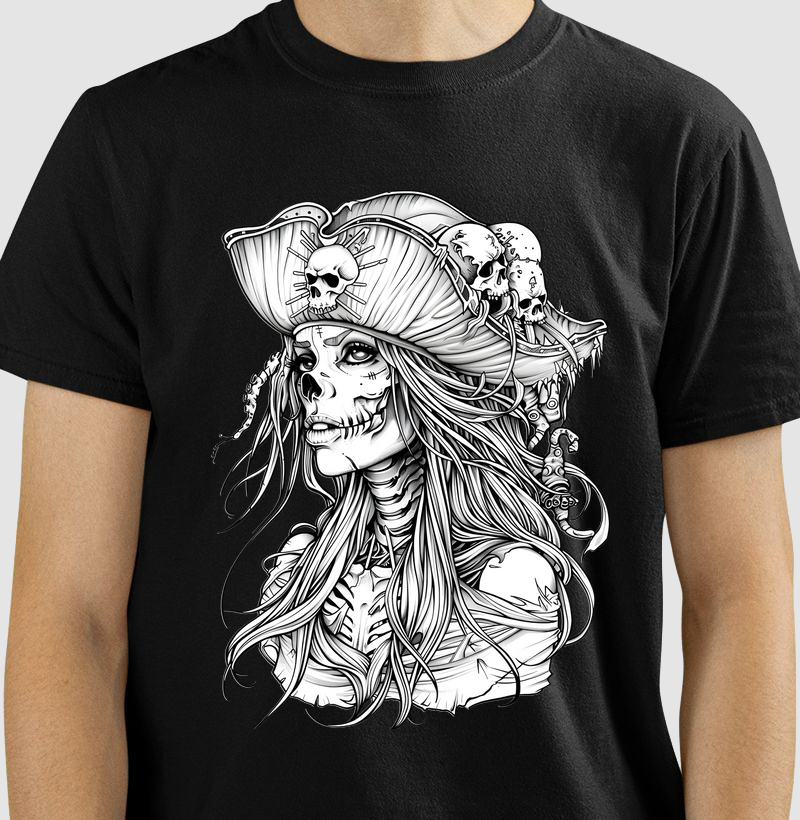Pirate Skull Girl