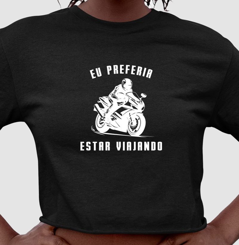 Eu preferia estar viajando