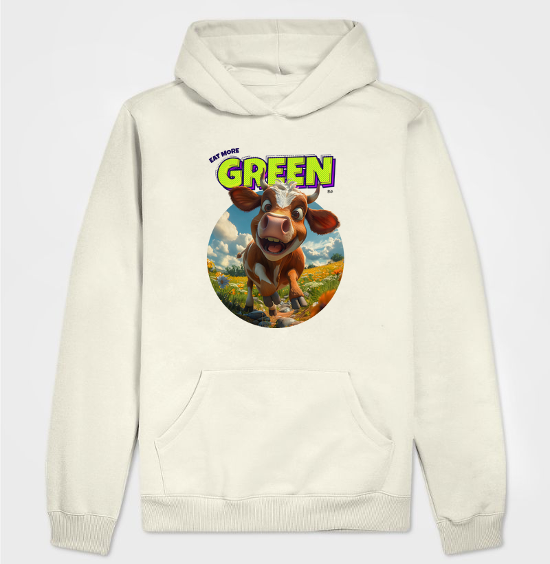Eat More Green - Moletom capuz